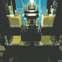 Glow Sci Fi GIF by Yizr