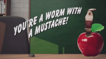 Worm With A Mustache