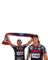 Celebrating Handball-Bundesliga Sticker by LIQUI MOLY HBL