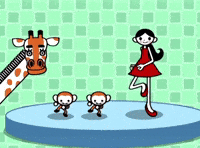 Nintendo Wii Monkeys GIF