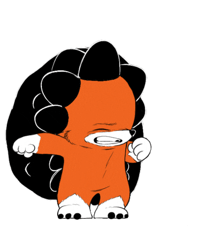 Animation Jumping Sticker by KlompKids