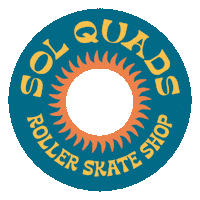 SolQuads sun barcelona roller derby roller skate Sticker