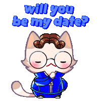 In Love Cats Sticker by Mino Games