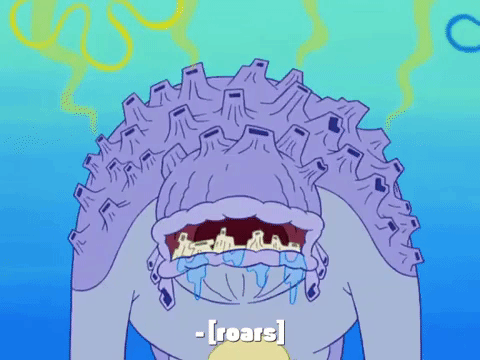 episode 15 legends of bikini bottom: the monster who came to bikini bottom GIF by SpongeBob SquarePants