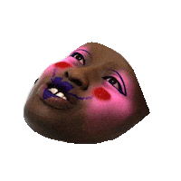 Mask Faces Sticker by Tierra Whack