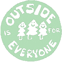 cairnproject adventure trees everyone outside Sticker