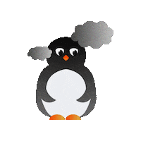 amipru sad clouds moody overthinking Sticker