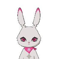 Hate You Middle Finger Sticker by Fluffey