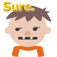 Side Eye Whatever Sticker by Woohoo Storytime