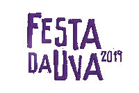 purple Sticker by Festa da Uva