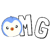 Happy Penguin Sticker by Pudgy Penguins