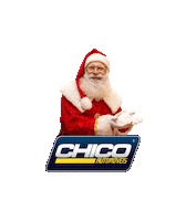 Santa Claus Sticker by Chico Automóveis
