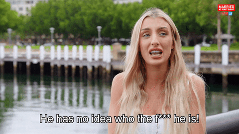 No Idea Reaction GIF by Married At First Sight