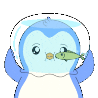 Fish Tank Water Sticker by Pudgy Penguins