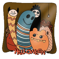 Trick Or Treat Halloween Sticker