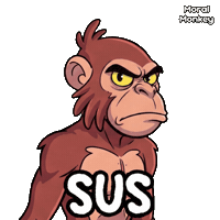 Eyes Monkey Sticker by VeeFriends
