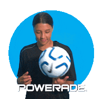 PoweradeAu happy football sport soccer Sticker