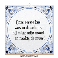 Moment Spanning Sticker by Tegelspreuken.nl