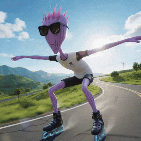 Happy Fun GIF by Lonely Aliens