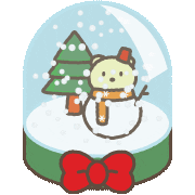 Winter Solstice Christmas Sticker