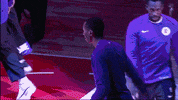 high five lets go GIF by NBA