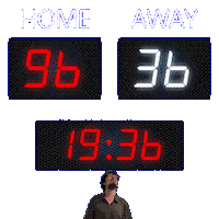 36 Away Sticker