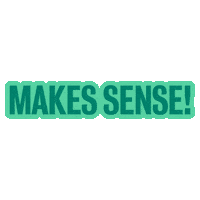 convinisverige makes sense convini sinnesschysst Sticker