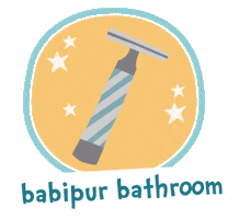 Zero Waste Razor Sticker by Babipur