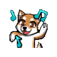 PfalzDJs shiba hund shibainu pfalzdjs Sticker
