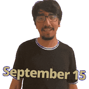 September 15 Sticker