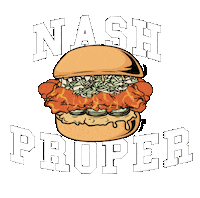 hellaproper chicken spicy sacramento np Sticker