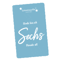 Baby Six Months Sticker by schmatzepuffer_kreative_ideen