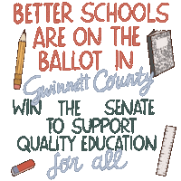 Senate Race Education Sticker by Creative Courage