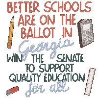 Senate Race Education Sticker by Creative Courage