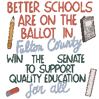 Senate Race Education Sticker by Creative Courage