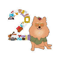 Friends Cookie Sticker