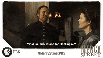 mary elizabeth winstead history GIF by Mercy Street PBS