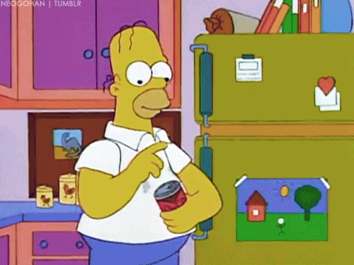 Homer Simpson Explosion GIF