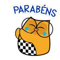 Happy Owl Sticker by Uatt?