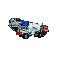 Cement Concrete Truck Sticker by SRM Concrete