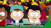 crowd children GIF by South Park 