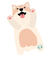 Dog Puppy Sticker by Neighbourly