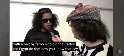 jeremiahgilbert05f0a2885b144533b5233a0e634c8f88 nardwuar ab soul knock them frames off bro GIF