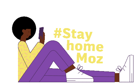 Lockdown Stay Home Sticker by DDB Moçambique
