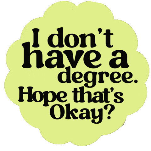 parasocial_bestie sarcastic degree unqualified superusual Sticker