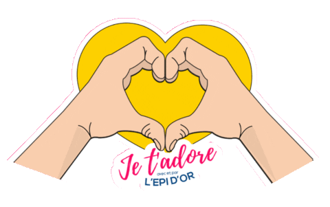 Valentine Love Sticker by L'EPI D'OR