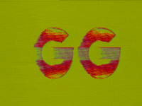 Glitch Text GIF