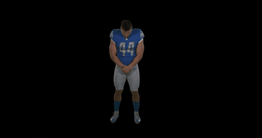 Serious Football GIF by Detroit Lions