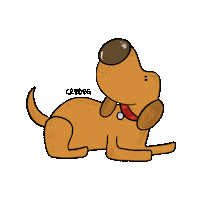 crudog_ love dog dogs perro Sticker