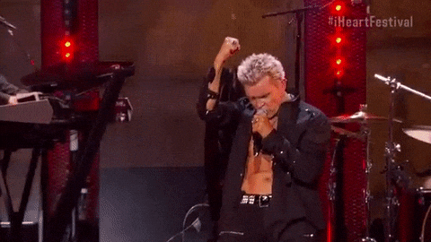 billy idol GIF by iHeartRadio